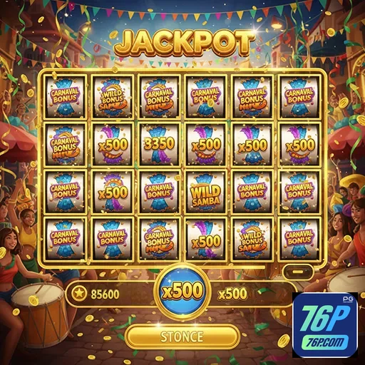 Mobile gaming interface showcasing live dealer and slot games - 76p